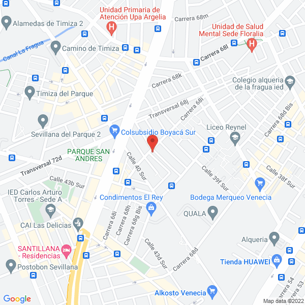 Mapa de Droguería Nueva Farma Cp