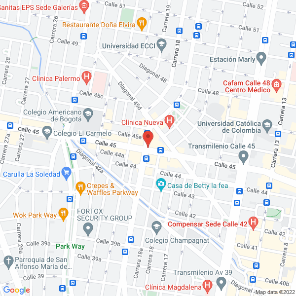 Mapa de Deiefe Ingeniería S.A.S.