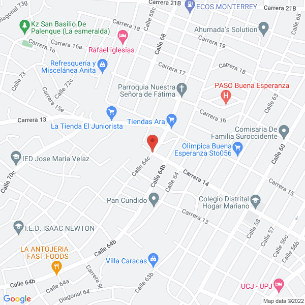 Map of Delfines Editores