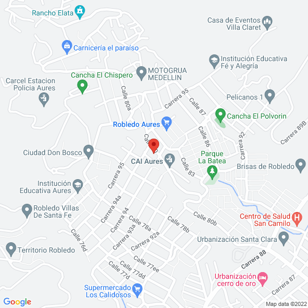 Mapa de Deposito Ferrotodo