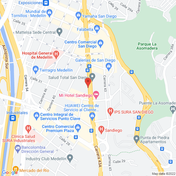 Mapa de Deposito La 46