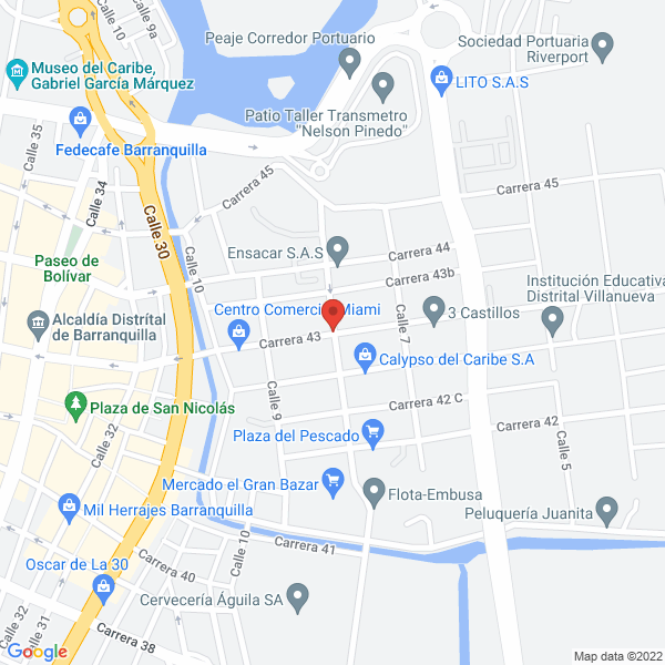 Map of Depósito Surtiabastos