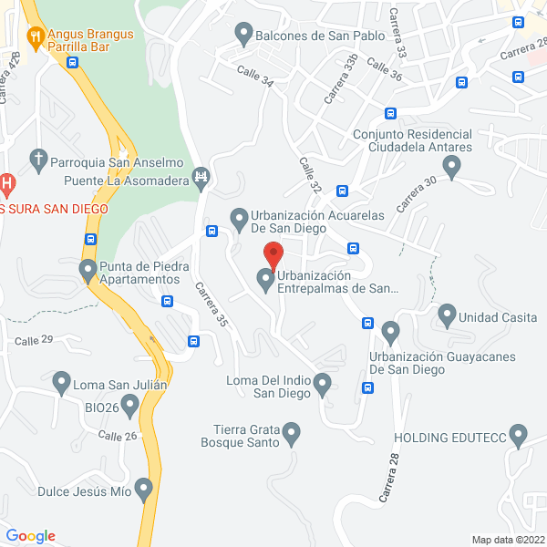 Mapa de Depósito En Concreto Ltda.