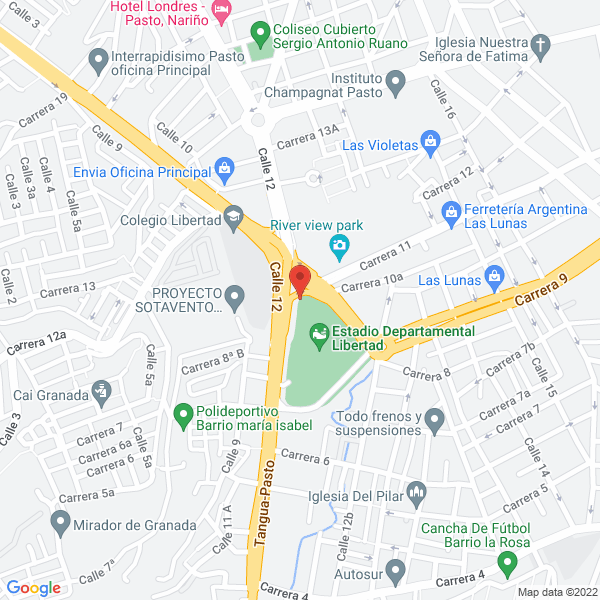 Mapa de Depósito Ferro Prado