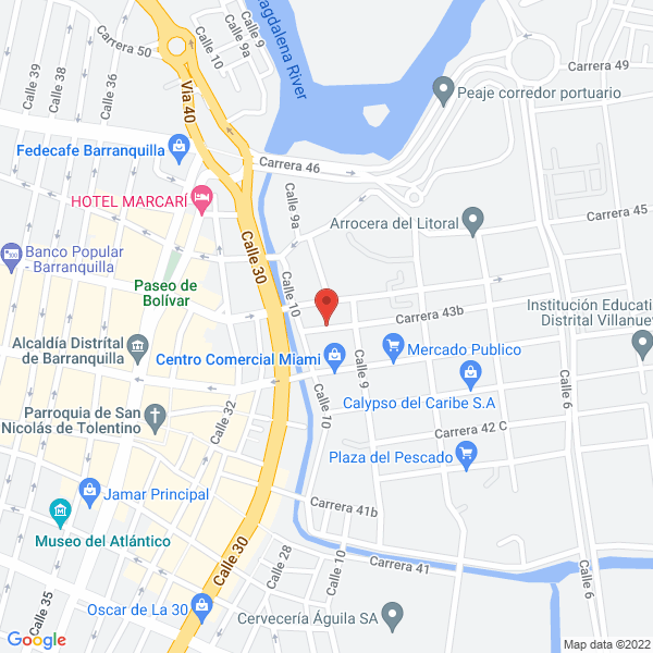 Map of Deposito La Fama 2000