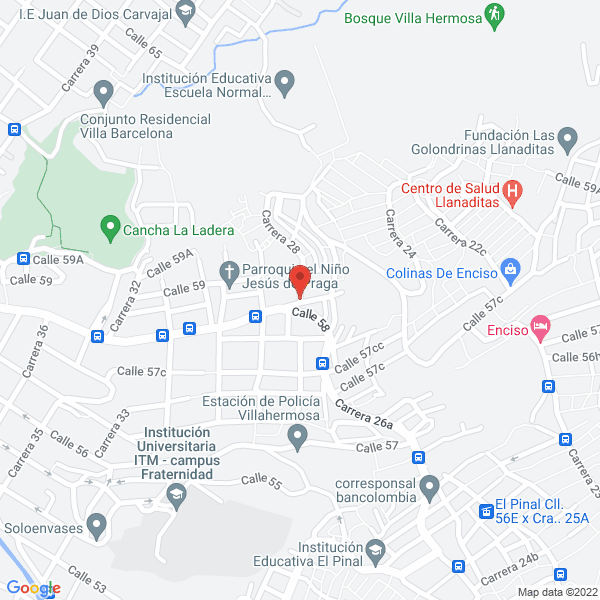 Mapa de Depósito Y Ferretería Construcpunto