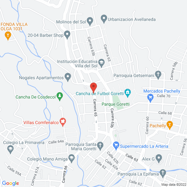 Mapa de Depósito Y Ferretería El Naranjo