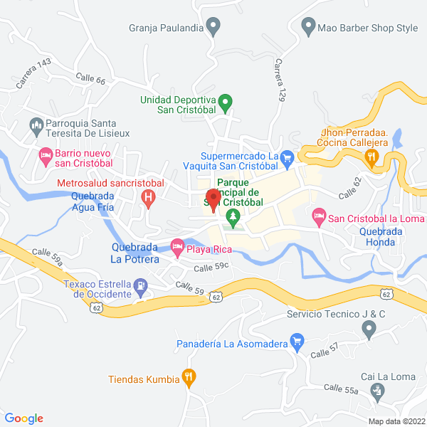 Mapa de Deposito Y Ferreteria La Bodega