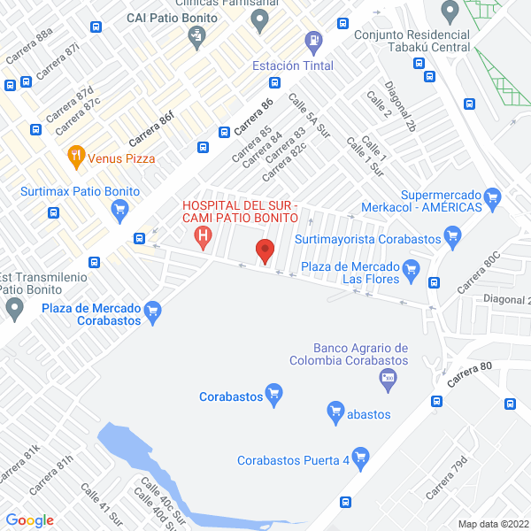 Mapa de Delfrut S.A.S.