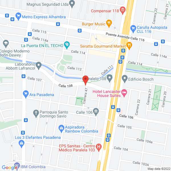 Mapa de Delgado Rocha Asociados S.A.S.