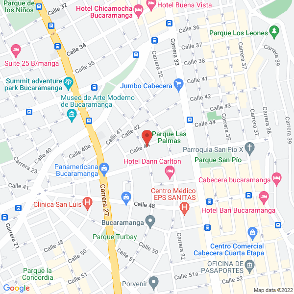 Map of Consultorio Odontología Integral Elizabeth Yaneth Delgado