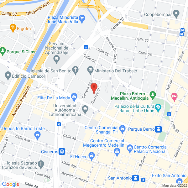 Mapa de Delicias De San Benito