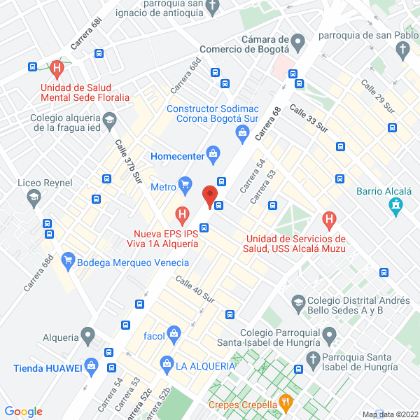 Mapa de Delicias Del Campo H Y M