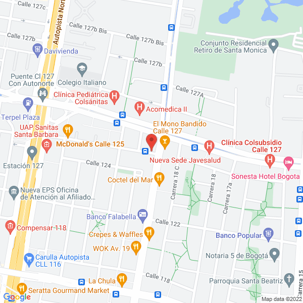 Mapa de Delifast Cigarrería