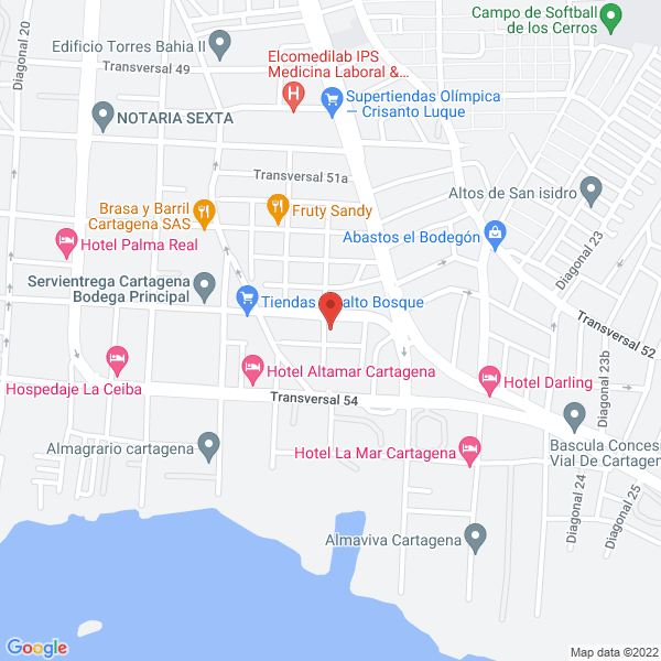 Map of Solunova S.A.S.