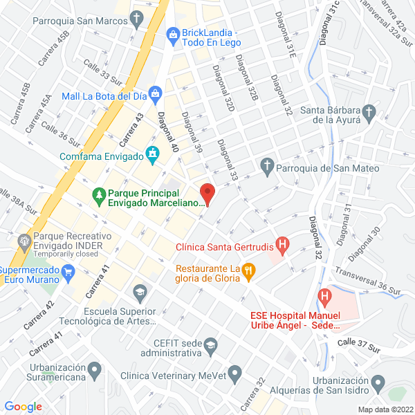 Mapa de Depósito La 39