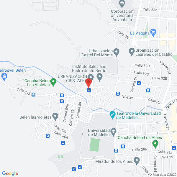 Mapa de Deposito La Cachivera