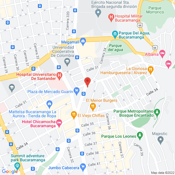 Map of Depósito La Estación De Guarín