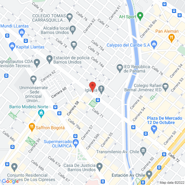 Mapa de Depósito Y Ferretería Sierra