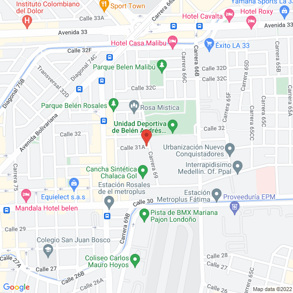 Mapa de Deposito Y Ferretería J.H.