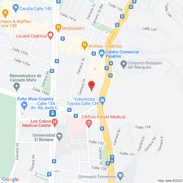 Mapa de Educateam S.A.S.