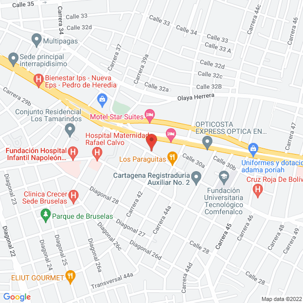 Map of Educosta