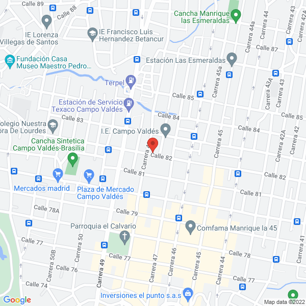 Mapa de Distribuidora Alberto Tamayo