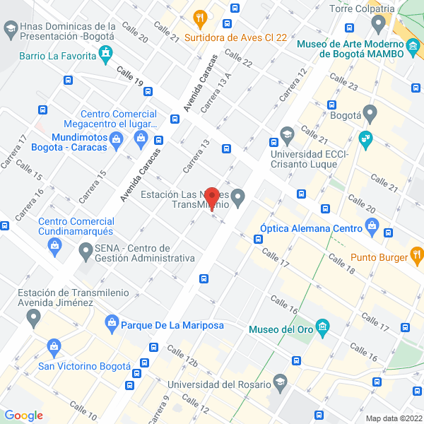 Mapa de Distribuidora Ferretel E.U.