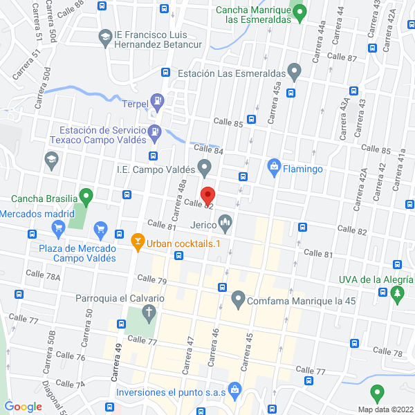 Mapa de Distribuidora Flórezz