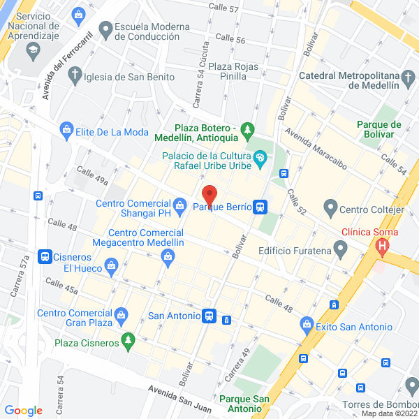 Mapa de Distribuidora Kénosis