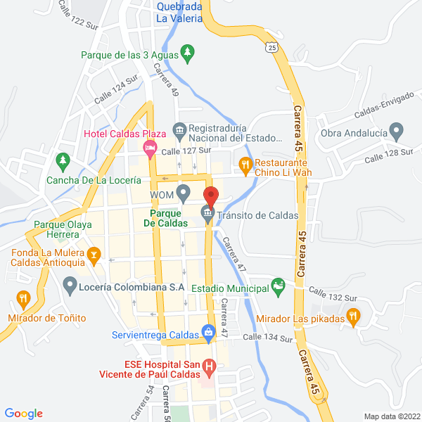 Mapa de Distribuidora Los Ochoas