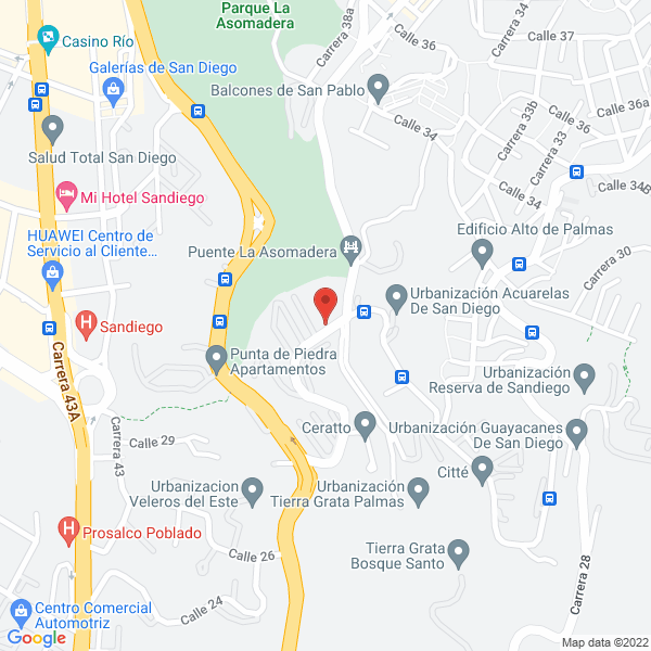 Mapa de Distribuidora Los Patos