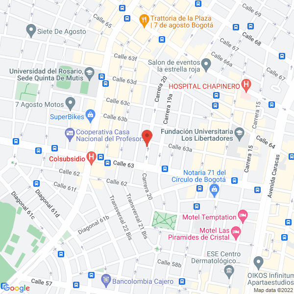 Mapa de Distribuidora Masslu S.A.S.