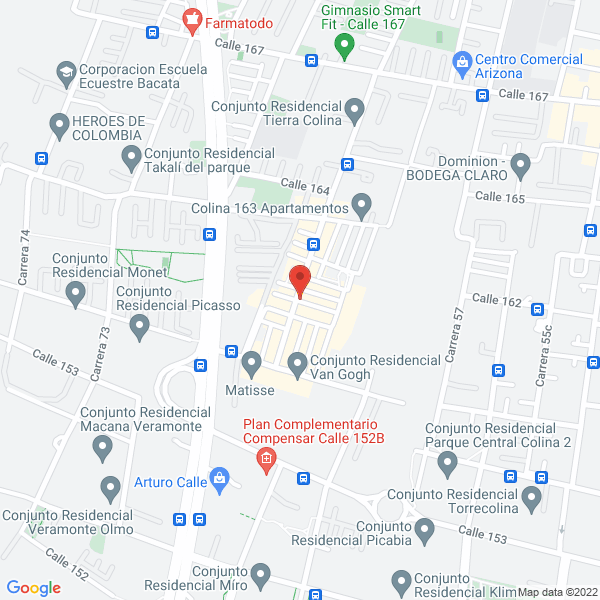 Mapa de Distribuidora Phardimed S. A. S.