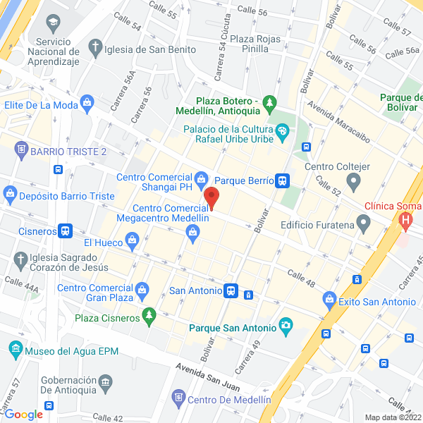 Mapa de Distribuciones A.C. S.A.S.