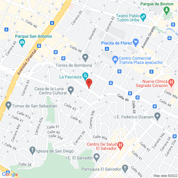 Mapa de Distribuciones J. M.