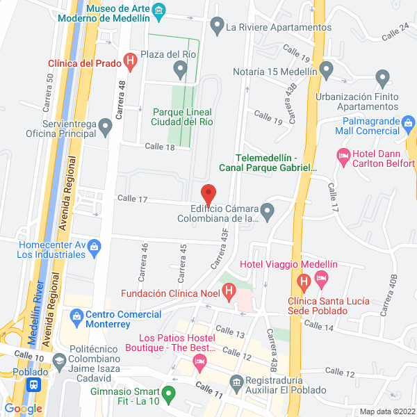 Mapa de Distribuciones Psm Alianza S.A.S