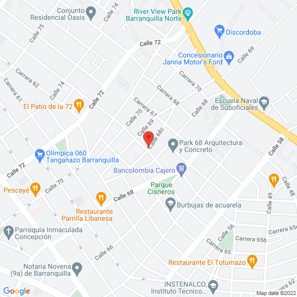 Map of Distribuciones Tolumar