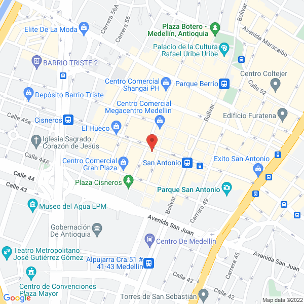 Mapa de Distribuidora I.D.C.