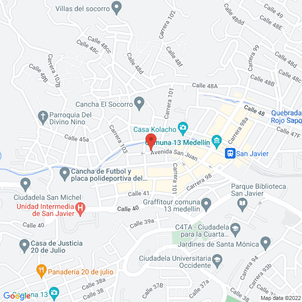 Mapa de Depósito Y Ferretería Jaza