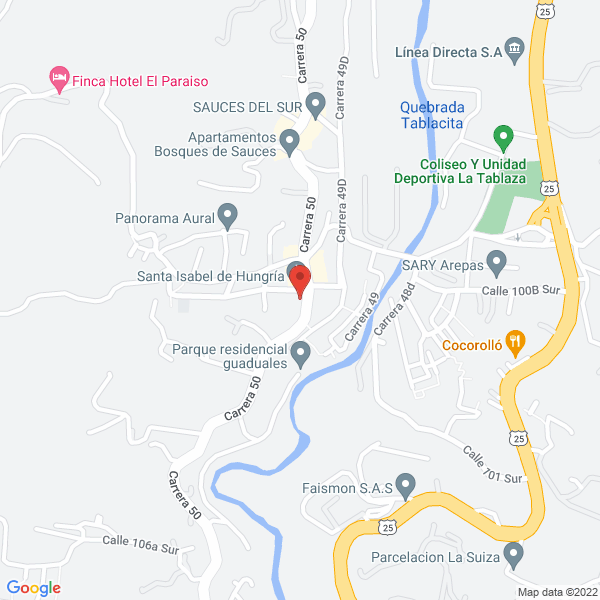 Mapa de Depósito Y Ferretería La 50