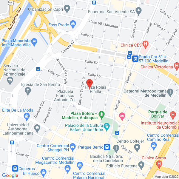 Mapa de Distribuciones Cartonpel Ltda.