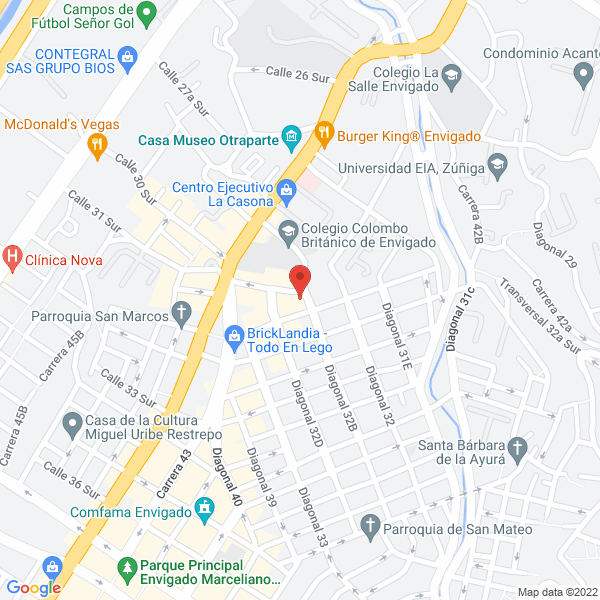 Mapa de Distribuciones Giovanni Calle
