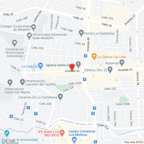 Mapa de Distribuciones Sachi