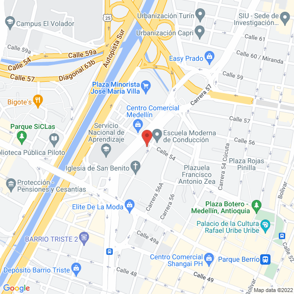 Mapa de Distribuidora De Pollos Mesa Y Martinez Friko