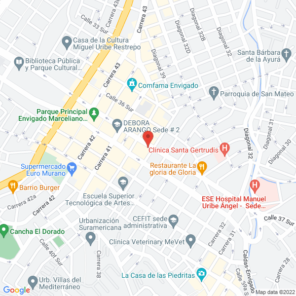 Mapa de Distribuidora Gran Pez