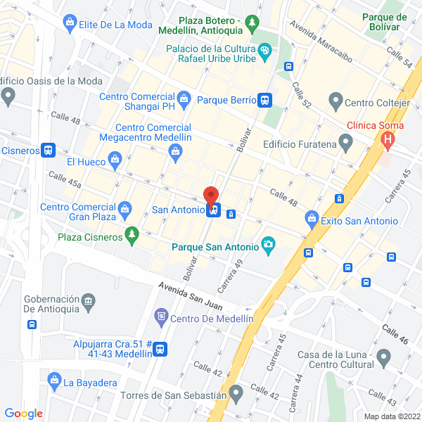 Mapa de Distribuidora Jota Sol