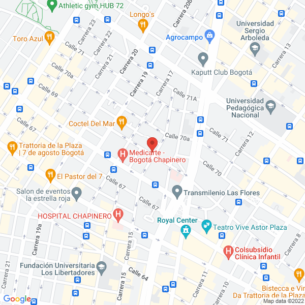 Mapa de Dimensiones Icopor Abaico