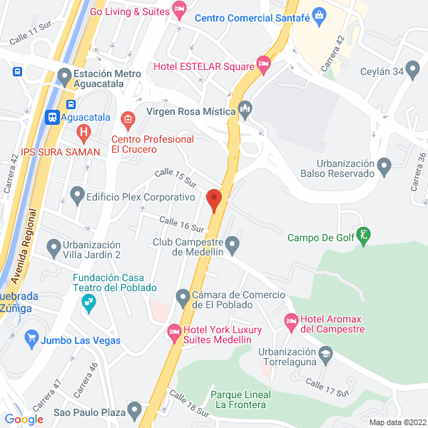 Mapa de Diplomata Consultorías