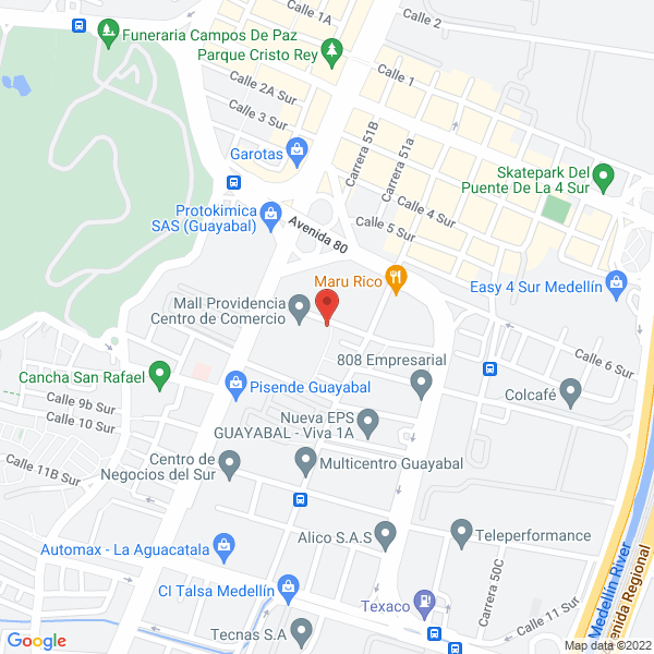 Mapa de Dipromoldes C.N.C.